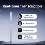 Boyuevi Smart Voice Recorder with AI Transcription