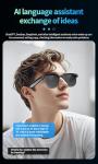 AI Bluetooth Glasses with 8MP Camera and Assistant