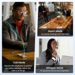 HiDock P1 AI Voice Recorder: Smart Voice Recorder Work with Wireless Earbuds Portable Digital Recording Device BlueCatch Tech Meeting Transcription Summary Playback HiNotes Control 64GB(Space Gray)