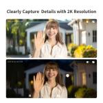 Aqara Smart Doorbell Camera G410 with 2K Video