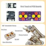 Robot Arm Kits Robotics for Kids Ages 8-12-14-16 Teens Adults STEM Toys Building Engineering 9 10 11 13 14 15 16+ Year Old Boys Grils Gifts Easter Basket Stuffers DIY Craft Science Circuit Project