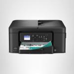 Brother Work Smart 1360 Wireless Color Inkjet All-in-One Printer with Automatic Duplex Printing and 1.8” Color Display | Includes Refresh Subscription Trial(1) (MFC-J1360DW) (Uses LC501 Series Inks)