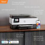 HP OfficeJet Pro 8025 All-in-One Wireless Printer, Smart Home Office Productivity, Instant Ink, Works with Alexa (1KR57A)