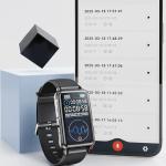 Wisoqu Voice Recorder Watch, Smart Transcription AI Real Time Translation with Multilingual Recording, for Lectures Meetings Interviews (64GB)