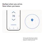 Mysa Smart Thermostat for Electric Baseboard Heaters 240V | Remote Control with 100% Free APP | Easy Install | HomeKit, Alexa, Google Home | Wi-Fi Programmable | Temp. & Humidity Alerts