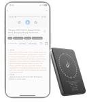 AI Voice Recorder Free Chat GPT-4o AI Hours, Wireless Transcription Device, Speech to Text, Smart AI Note Taking Assistant. 59 Language Translator, AI Transcribe & Summarize Lectures, Meetings, Calls