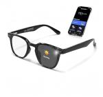 MSCGLYXGS AI Smart 5.4 Bluetooth Glasses with Open Ear Speaker, Voice Assistant Compatible,Real-Time Translation,Auto Color-Changing Lenses for Business&Outdoor Activities.