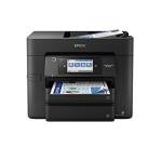 Epson Workforce Pro WF-4830 Wireless All-in-One Printer, Auto 2-Sided Print Copy, Scan/Fax, 50-Page ADF, 500-sheet Paper Capacity, and 4.3" Color Touchscreen, Works with Alexa - Black