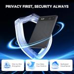 Magnetic AI Voice Recorder-73H Battery, Transcribe&Summarize with AI Noise Cancellation, USB-C Charge Recording Device, 64GB Audio Recorder for Lectures, Meetings, Calls, Interviews, 112 Languages