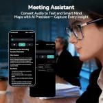 KWENRUN AI Smart Glasses for Men & Women – Powered by ChatGPT, Real-Time Translation, Bluetooth Glasses with Photochromic Lens, Music & Hands-Free Calling, UV & Blue Light Protection, Thin Temples