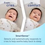 Graco SmartSense Soothing Baby Bassinet – Smart Newborn Bassinet Detects and Automatically Responds to Baby's Cries – for Newborn Babies to 6 Months