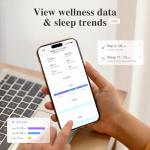 Sense-U Smart Sock Shoe 2 (Long Range) Baby Monitor with Access from Anywhere: Track Heart Rate, Sleep Patterns, with Transmissive PPG Foot Sensor