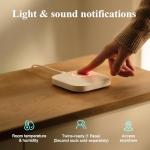 Sense-U Smart Sock Shoe 2 (Long Range) Baby Monitor with Access from Anywhere: Track Heart Rate, Sleep Patterns, with Transmissive PPG Foot Sensor