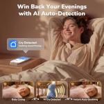 Mom's Choice Awards丨Bunny White Noise Sound Machine Baby for Sleep- AI Cry Detection, 100 Soothing Sounds, Full APP Access Included, Easter Gifts for Baby, Night Light & Sleep Trainer, New Mom Gift