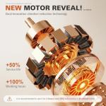 Maydolly Baby Bassinet, Smart Crib, Automatic Cry Detection and Response, Rocking Bassinet for Baby, 7 Height Adjustable with Mattress for Newborns (White)