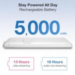 VTech Smart WiFi 7” HD Display Video Baby Monitor, 1080p HD Camera via App, Pan-Tilt-Zoom, Night Light, 2-Way Talk, 2K CMOS Video Sensor, Wide-Angle Viewing, Rechargeable Battery, Free App: RM7866HD