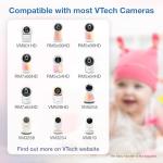 VTech Baby Monitor Floor Stand Compatible with Most VTech Baby Monitor, Baby Camera Stand Mount, Safety for Nursery