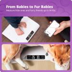 Greater Goods Smart Bluetooth Baby Scale with in-House Algorithm for Wiggly Babies, Infants, and Toddlers