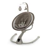 Maxi-Cosi Cassia Smart Baby Swing for Infants, Portable Foldable Swing with Music, 360 Rotation, 5 Speeds, 12 Melodies, EcoCare Fabric, Auto Motion Sensor, 2 Reclines, Truffle