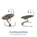 Maxi-Cosi Cassia Smart Baby Swing for Infants, Portable Foldable Swing with Music, 360 Rotation, 5 Speeds, 12 Melodies, EcoCare Fabric, Auto Motion Sensor, 2 Reclines, Truffle