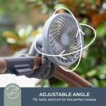 Dreambaby Smart Grip Deluxe Fan, Octopus Wrap Around Legs, Adjustable, Battery Operated