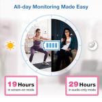 VTech VM819 Baby Monitor with Camera and Audio, 2.8” Screen Portable Baby Camera, Night Vision, 2-Way Audio, Temperature Sensor and Lullabies, Secure Transmission No WiFi, Ideal for Baby/Elderly/Pet