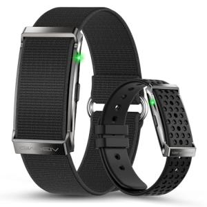 Smart Bracelet, Health Activity Fitness Trackers with Heart Rate Sleep Monitor, 24/7 Blood Oxygen/Calorie/Stress/Step Tracker, Health Fitness Bands, 170+ Sports Modes Smart band with Free APP, 2 Bands