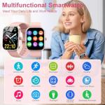 Smart Watch for Women Men(Answer/Make Calls), New 1.91" HD Smartwatch 2026, Fitness Tracker with 110+ Sport Modes, IP68 Waterproof, Heart Rate/Sleep/Step Monitor, Activity Tracker for Android iOS