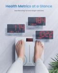 RENPHO Smart Scale for Body Weight, FSA&HSA Eligible, Digital Bathroom Scale BMI Weighing Bluetooth Body Fat Scale, Body Composition Monitor Health Analyzer with Smartphone App (White, 11"/280mm)
