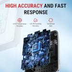 TempPro Hygrometer Thermometer for House, Bluetooth Room Indoor Greenhouse Thermometer Monitor Up to 260FT, Backlit Humidity Meter Temperature Sensor with 2-Year Data Export(Previously ThermoPro)