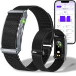 Smart Bracelet for Men Women, Fitness Tracker with Free App, 24/7 Auto Heart Rate/SpO2 Monitor, Sleep Stress Tracking Smart Health Wristband, 120+ Sports Modes with Extended Armband, IP68 Waterproof