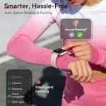 Smart Watches for Women, 1.85" HD Alexa Smart Watch for Android Phones & iPhones with Calls/Messages/Reminders, 3ATM 120+ Sport Modes Fitness Tracker Watch for Women with Heart Rate/Sleep/SpO2 Monitor