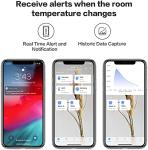 Aqara Zigbee Temperature and Humidity Sensor-3 Pack, Wireless Thermometer Hygrometer for Home Automation, Remote Monitoring, Aqara Hub Required, Compatible with Apple HomeKit, Alexa, Works with IFTTT