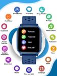 Butele Kids Smart Watch, Smart Watch for Kids 4-16 Years Old with Sleep Mode, 19 Sports Mode, Pedometer, Birthday Gift for Boys Girls, Blue