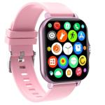 OICIIDO Smart Watch, 1.81" Upgraded Full Touchscreen Smart Watch for Android iPhones with Heart Rate Blood Pressure Monitor, Multiple Sports Fitness Tracker with Smart Watches for Women Men (Pink)