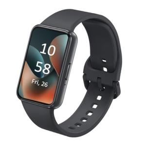 SAMSUNG Galaxy FIT 3 [2024] 1.6" AMOLED Display | 14 Days Battery Life | 100+ Watchfaces | 100+ Exercise Modes | International Model - (Gray)