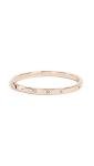 kate spade new york Set In Stone Stone Hinged Clear/Rose Gold Bangle Bracelet