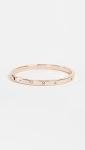 kate spade new york Set In Stone Stone Hinged Clear/Rose Gold Bangle Bracelet