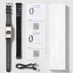 Irondance Smart Bracelet for Women Men,Wearable Activity & Fitness Tracker,All-Day Heart Rate/Stress/HRV/Step Monitor,24H Sleep Tracker,Multiple Sport Modes Smart Wristband with 2 Bands, Free APP