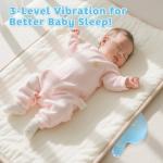 iYeHo Baby Sleep Soother with Gentle Vibration - Portable Vibrating Mattress Pad for Newborn & Infant, Timer, Perfect Baby Gift