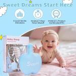 iYeHo Baby Sleep Soother with Gentle Vibration - Portable Vibrating Mattress Pad for Newborn & Infant, Timer, Perfect Baby Gift