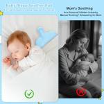 iYeHo Baby Sleep Soother with Gentle Vibration - Portable Vibrating Mattress Pad for Newborn & Infant, Timer, Perfect Baby Gift