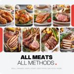 AYMDKI 2026 Upgraded Smart Wireless Meat Thermometer 6 Sensors Accuracy Digital Food Thermometer 0.5S Instant Read, IP67 Waterproof for BBQ, Grill, Smoker, Oven, Air Fryer