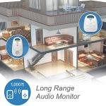VTech Upgraded Baby Monitor with Rechargeable Battery, Long Range, Crystal-Clear Sound, and Alerts