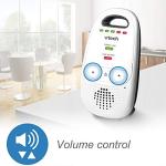 VTech Upgraded Baby Monitor with Rechargeable Battery, Long Range, Crystal-Clear Sound, and Alerts