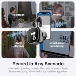 OSO AI Earbuds with ChatGPT & Claude Integration, Smart Wireless Bluetooth Ear Bud Recorder Meeting Assistant, Transcribe + Summarize in 102+ Languages for Work Call Home, Charging Pod w/Display