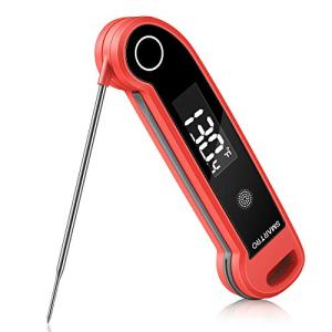 SMARTRO ST49 Digital Thermocouple Instant-Read Meat Thermometer with Ambidextrous Backlit for Food, Grilling, BBQ, Kitchen Cooking, Oil Deep Frying and Candy