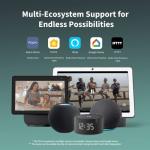 Aqara Presence Sensor FP2, mmWave Radar Wired Smart Motion Sensor, Zone Positioning, Multi-Person & Fall Detection, Supports HomeKit, Alexa, Google Home, and Home Assistant, 2.4 GHz Wi-Fi Required