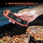 SMARTRO ST49 Digital Thermocouple Instant-Read Meat Thermometer with Ambidextrous Backlit for Food, Grilling, BBQ, Kitchen Cooking, Oil Deep Frying and Candy