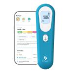 Kinsa QuickScan Smart Forehead Thermometer for Adults, Kids and Babies, No-Touch Digital Thermometer, App-Connected Family Health Tracking, Fast Accurate Fever Readings